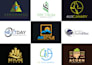 do unique logo design with creative concepts